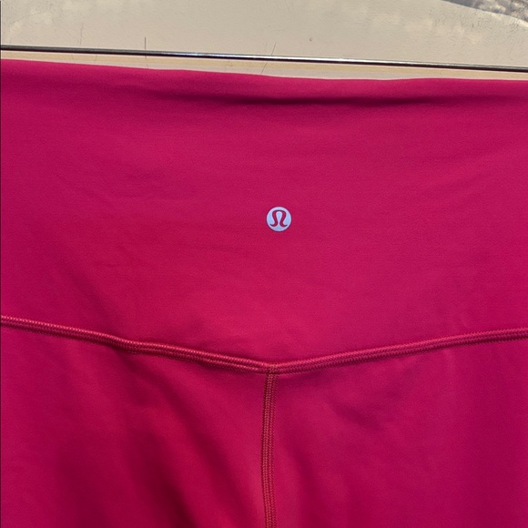 Lululemon Align High-Rise Pant with Pockets 25" Sonic Pink size 18 - Picture 4 of 6